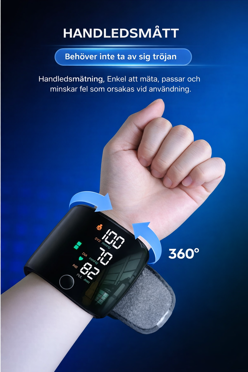 Tryggpuls – Measure your blood pressure at home