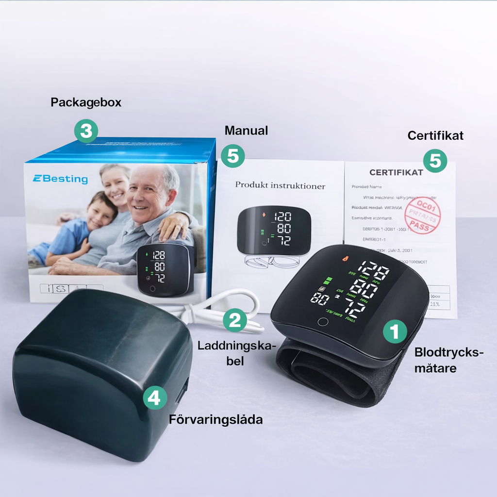 Tryggpuls – Measure your blood pressure at home